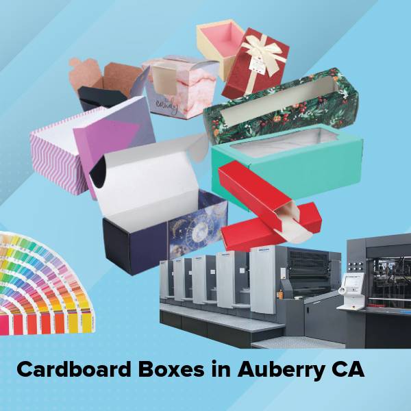 Cardboard boxes in auberry ca