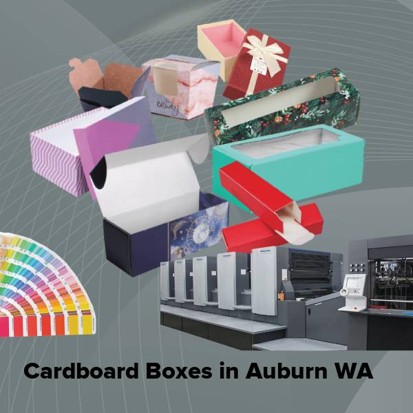 Cardboard boxes in auburn wa