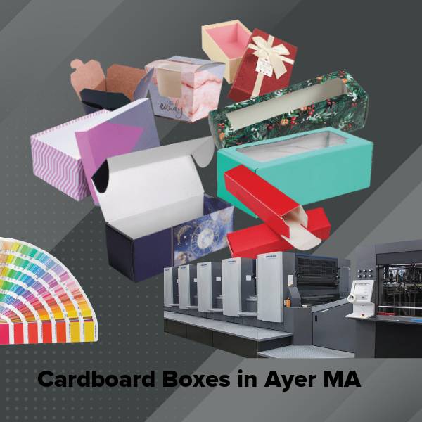 Cardboard boxes in ayer ma