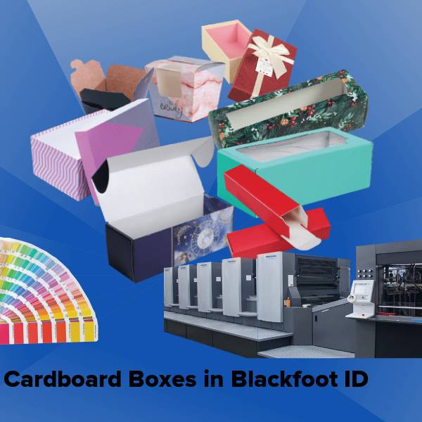 Cardboard boxes in blackfoot id