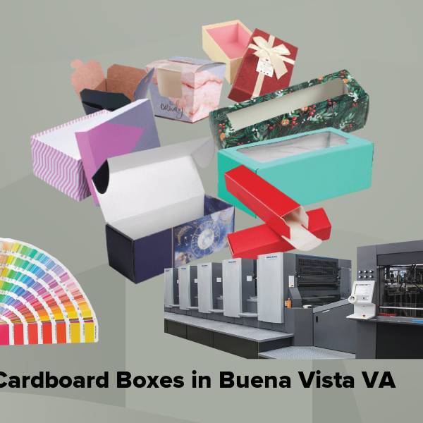 Cardboard boxes in buena vista va