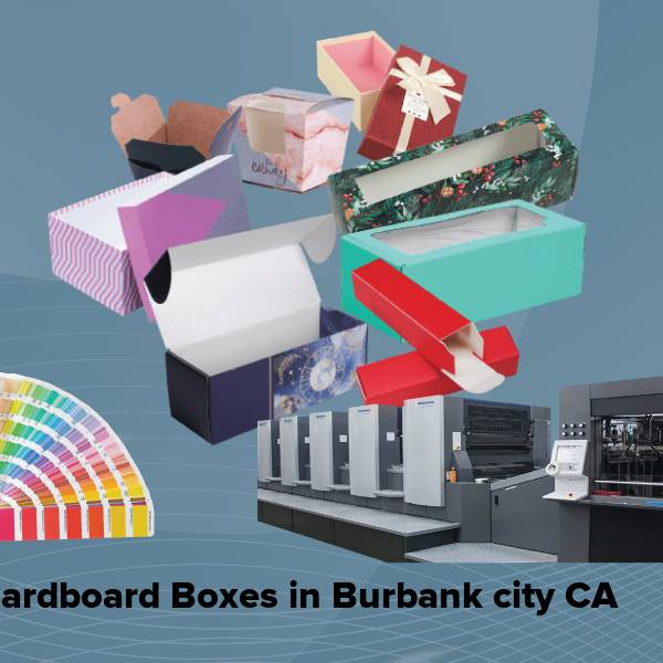 Cardboard boxes in burbank city ca