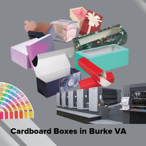Cardboard boxes in burke va