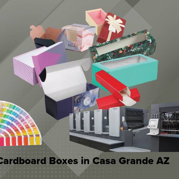 Cardboard boxes in casa grande az