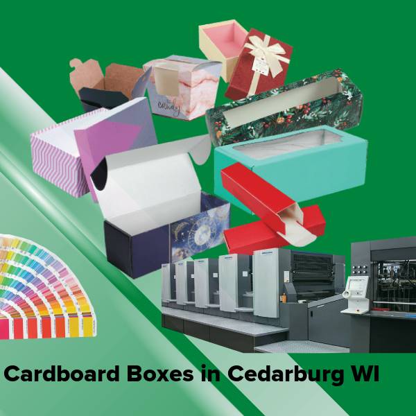 Cardboard boxes in cedarburg wi