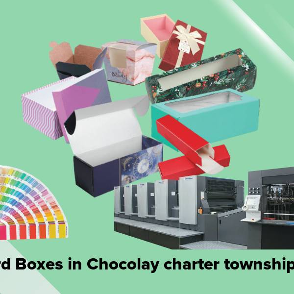 Cardboard boxes in chocolay charter township mi