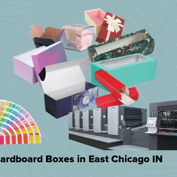 Cardboard boxes in east chicago in