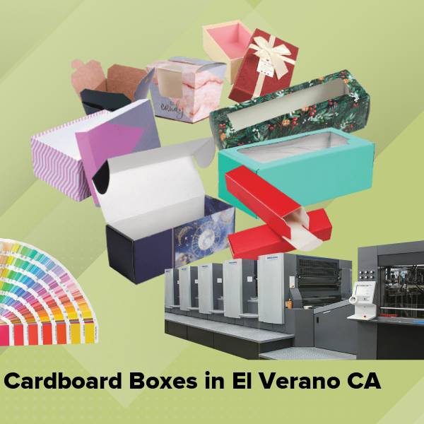 Cardboard boxes in el verano ca