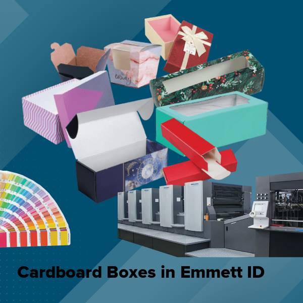 Cardboard boxes in emmett id