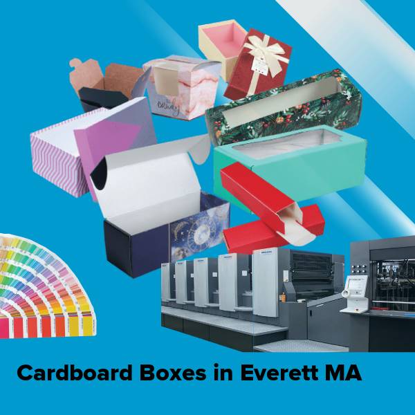 Cardboard boxes in everett ma
