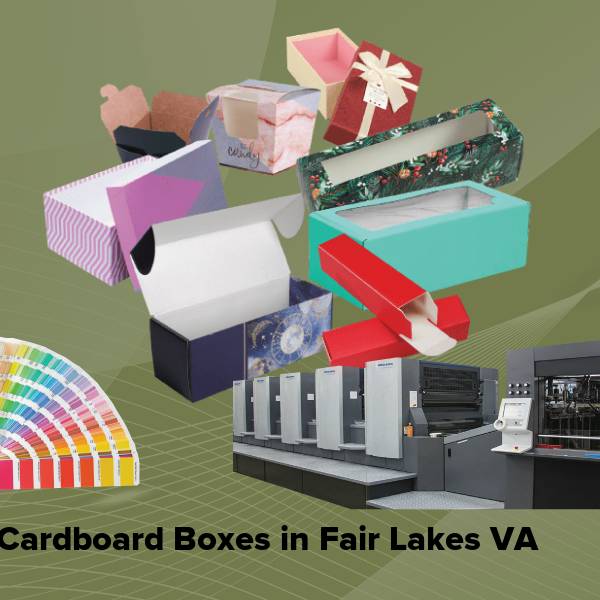 Cardboard boxes in fair lakes va