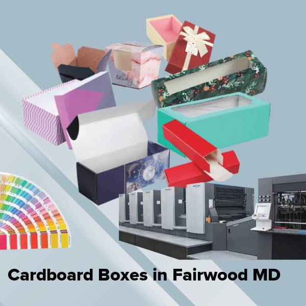 Cardboard boxes in fairwood md