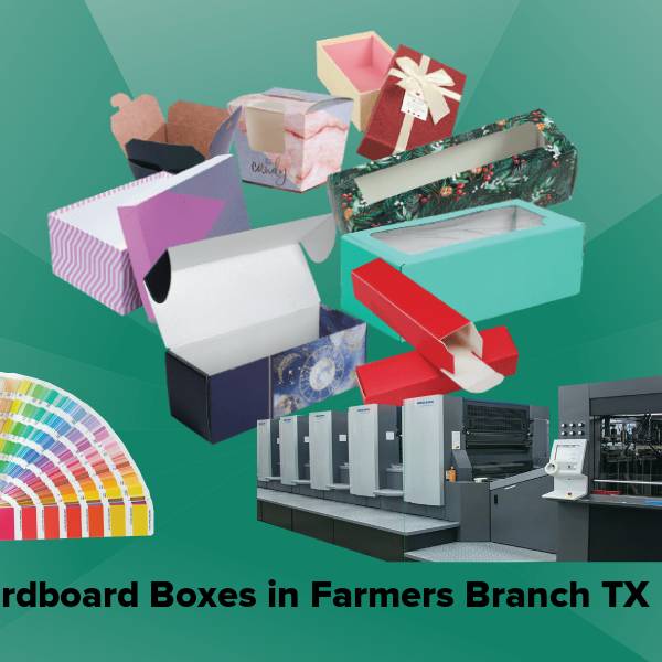 Cardboard boxes in farmers branch tx