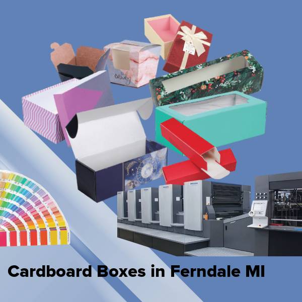 Cardboard boxes in ferndale mi