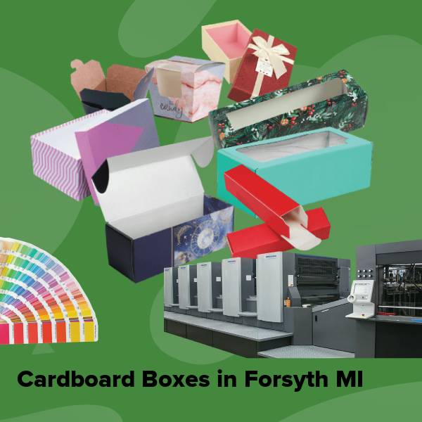 Cardboard boxes in forsyth mi