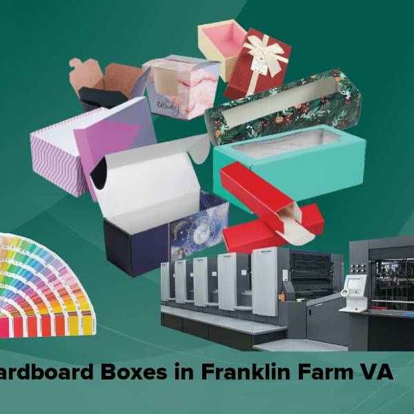 Cardboard boxes in franklin farm va