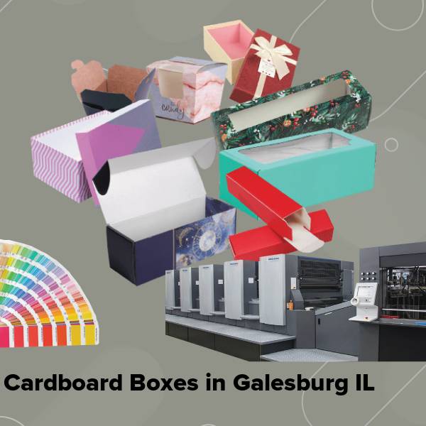 Cardboard boxes in galesburg il