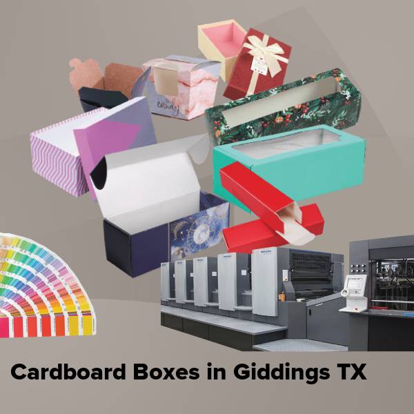Cardboard boxes in giddings tx