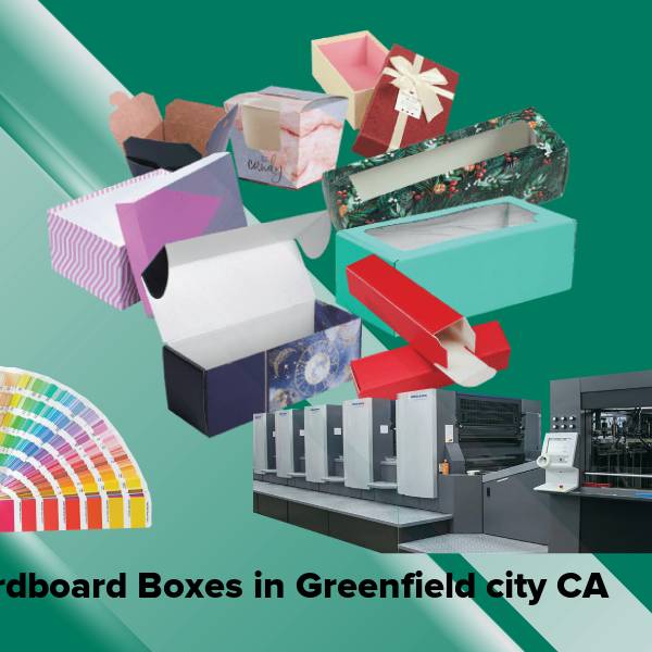 Cardboard boxes in greenfield city ca