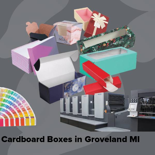 Cardboard boxes in groveland mi