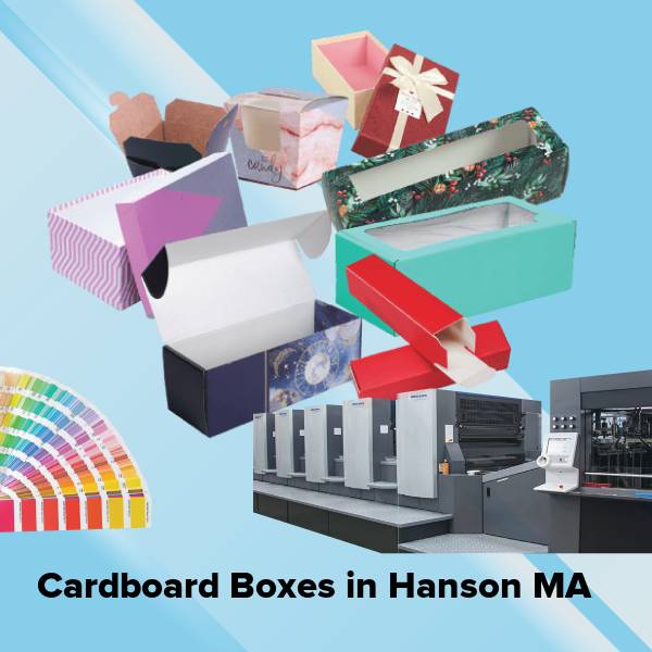 Cardboard boxes in hanson ma