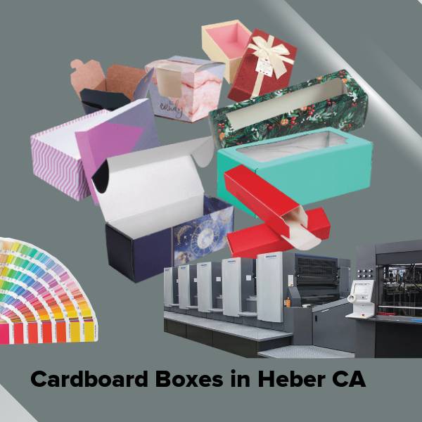 Cardboard boxes in heber ca