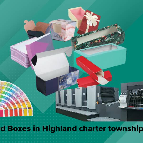 Cardboard boxes in highland charter township mi