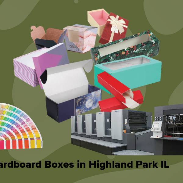 Cardboard boxes in highland park il