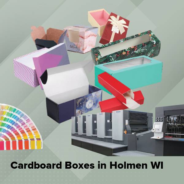 Cardboard boxes in holmen wi