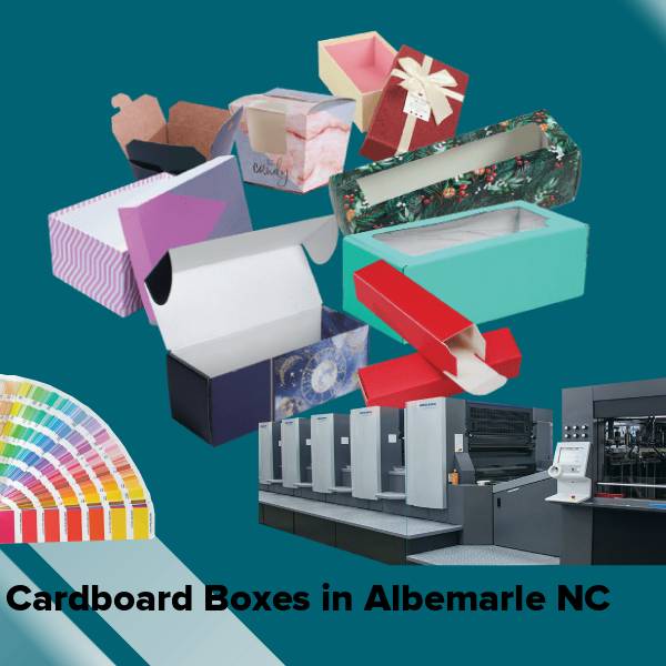 Cardboard boxes in albemarle nc