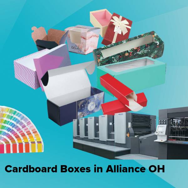 Cardboard boxes in alliance oh