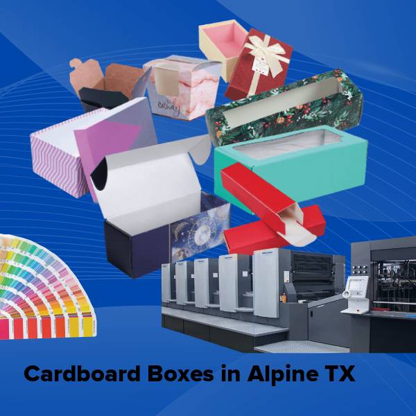 Cardboard boxes in alpine tx