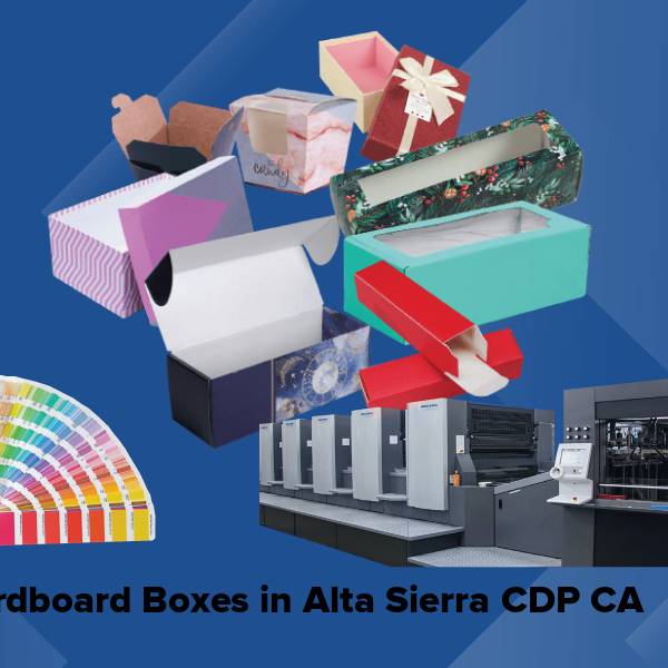 Cardboard boxes in alta sierra cdp ca