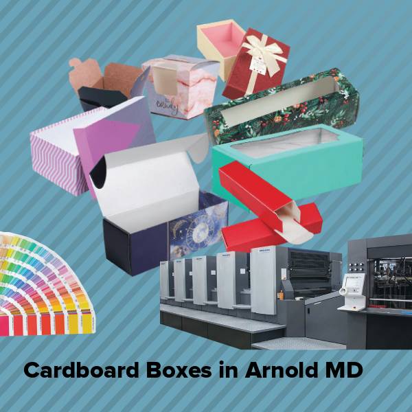 Cardboard boxes in arnold md