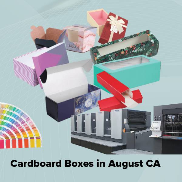 Cardboard boxes in august ca