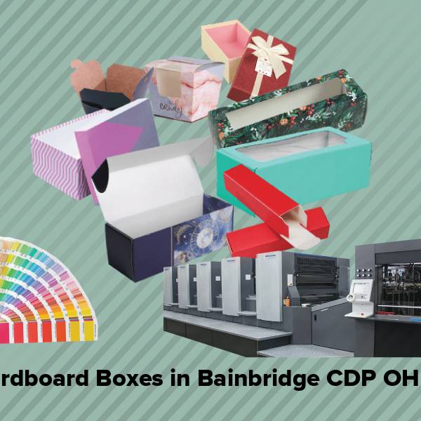Cardboard boxes in bainbridge cdp oh