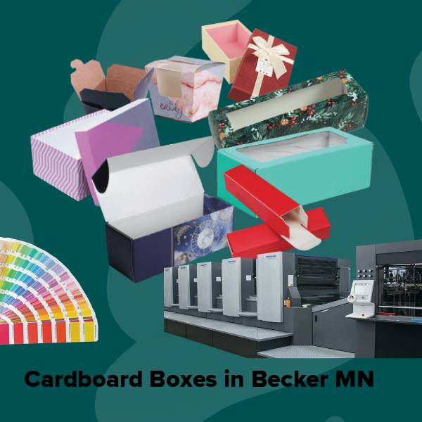 Cardboard boxes in becker mn