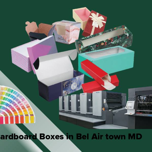 Cardboard boxes in bel air town md