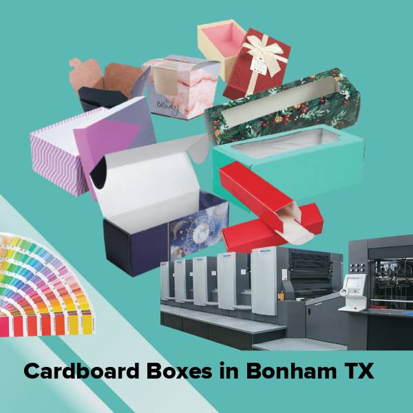 Cardboard boxes in bonham tx
