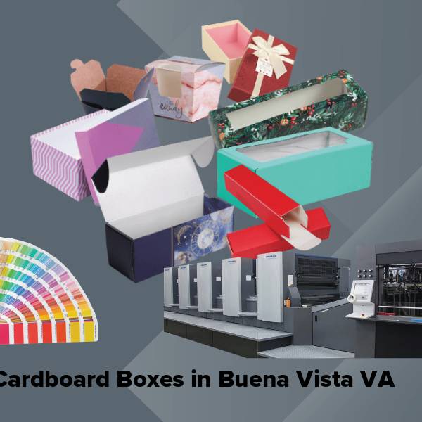 Cardboard boxes in buena vista va