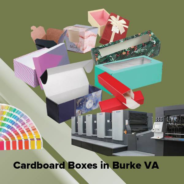 Cardboard boxes in burke va