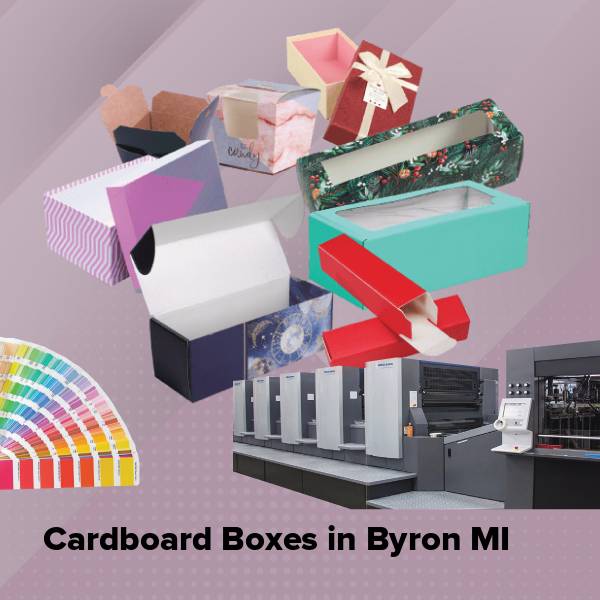 Cardboard boxes in byron mi