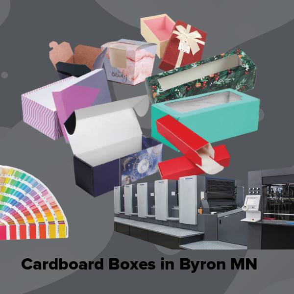 Cardboard boxes in byron mn