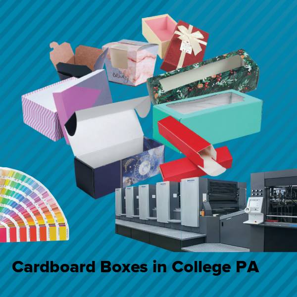 Cardboard boxes in college pa