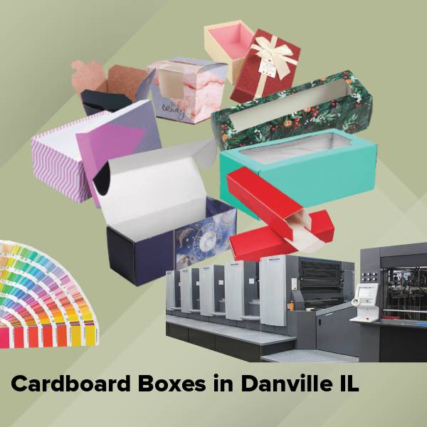 Cardboard boxes in danville il