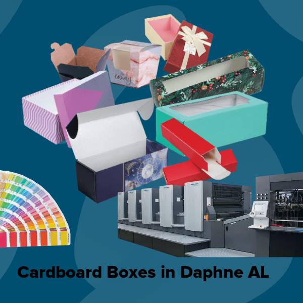 Cardboard boxes in daphne al