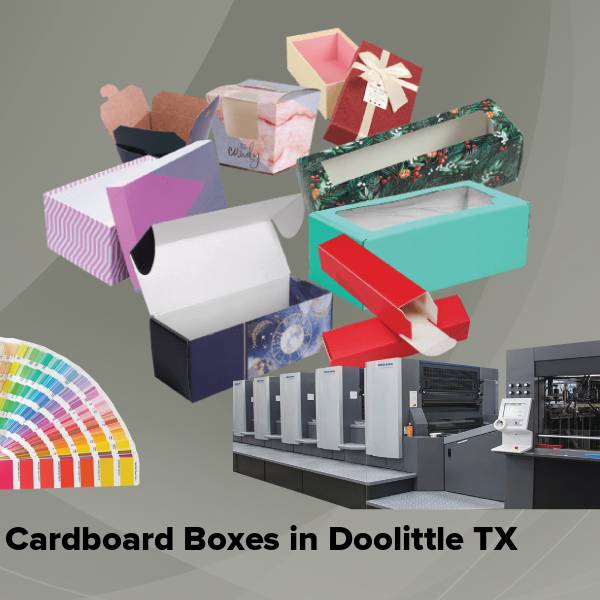 Cardboard boxes in doolittle tx