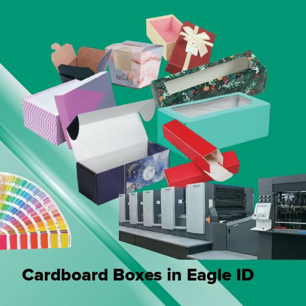 Cardboard boxes in eagle id