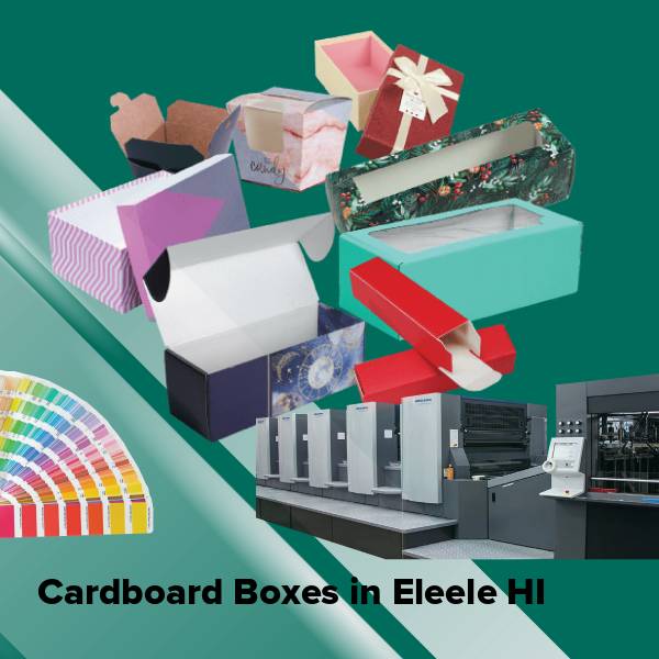 Cardboard boxes in eleele hi