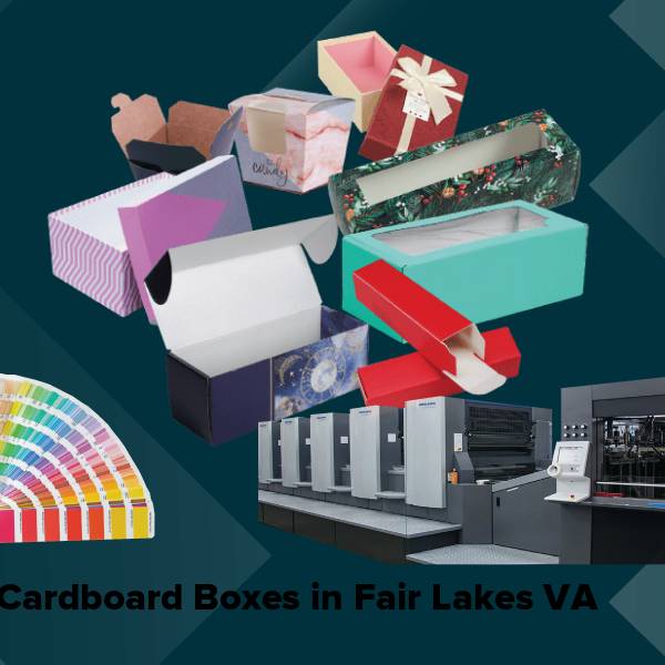 Cardboard boxes in fair lakes va